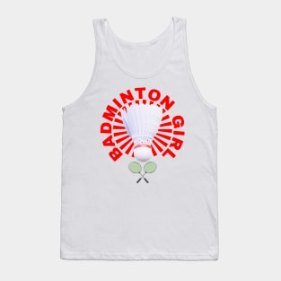 Badminton Girl - Badminton Player Tank Top